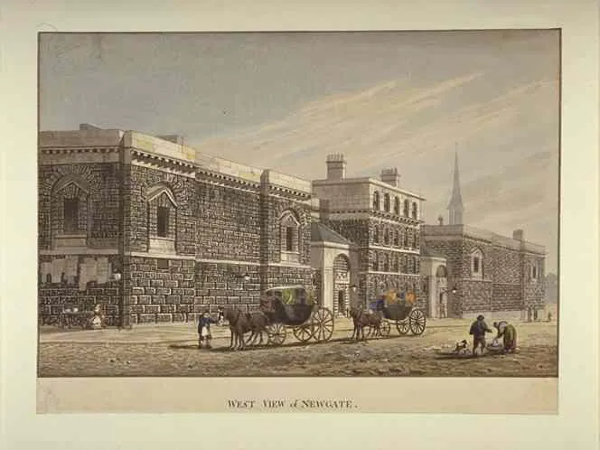 1800 Picture of Newgate Prison
