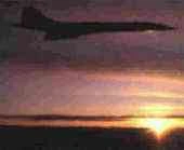 Concorde at sunrise